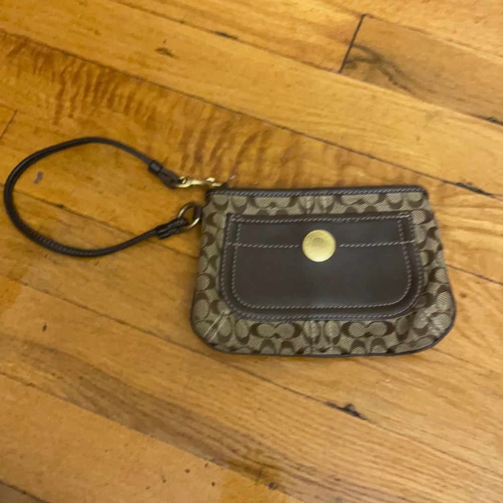 Vintage Coach Wristlet